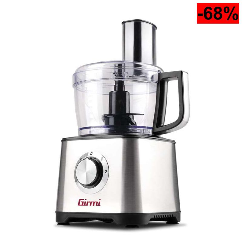 Girmi RB76 Mastro Girmi Robot Multifunción, 600 W, Cuerpo de Acero Inoxidable, Capacidad de 1200 - oferta Amazon