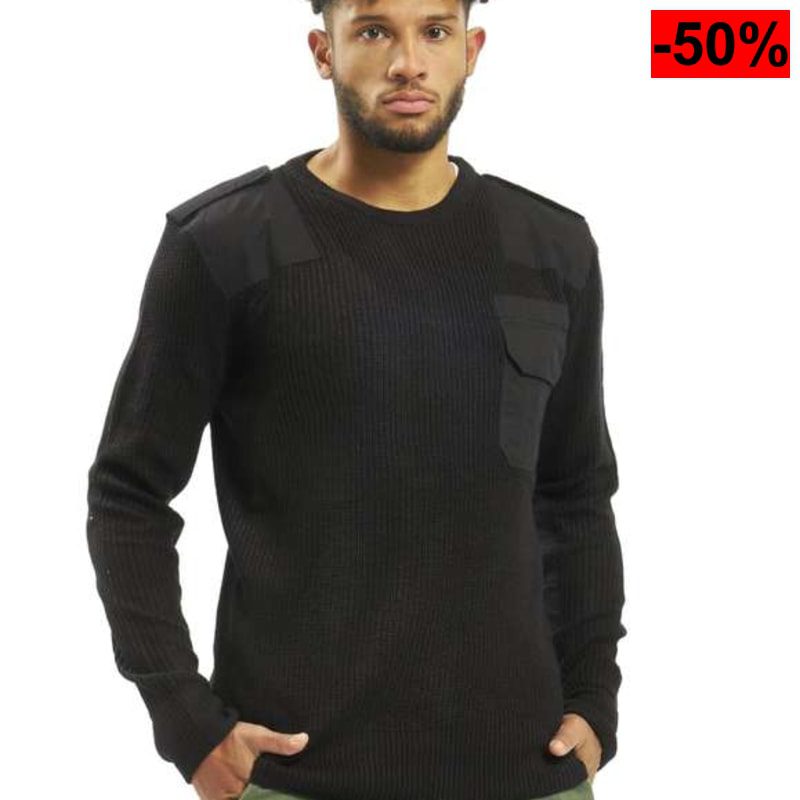 Brandit Jersey de Punto Aceituna RegularTallas: S, M, XL, 3XL, 4XL, 5XL - oferta Amazon