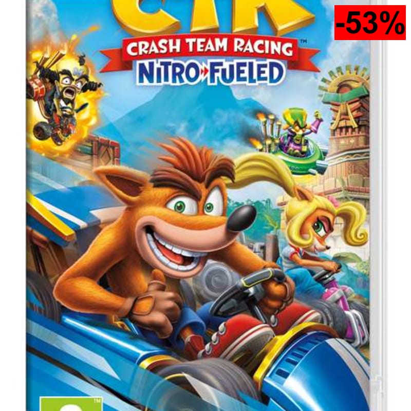 Nintendo Switch - Crash Team Racing Nitro-Fueled [Importación italiana] - oferta Amazon