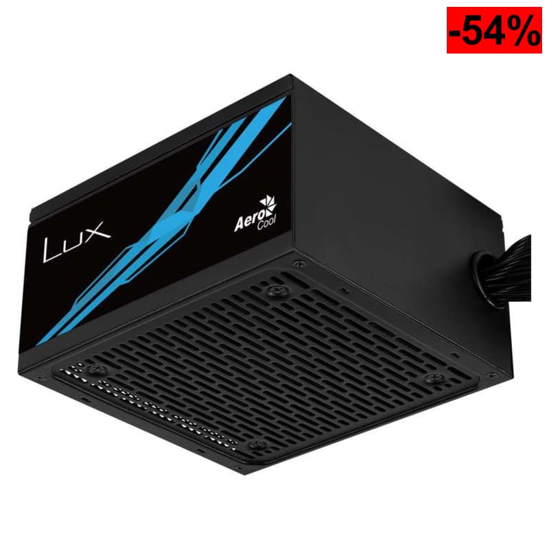 Aerocool LUX, fuente de alimentación 650W, 230V, 80Plus Bronze - oferta Amazon