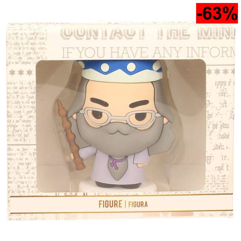 Dumbledore Mini Figura Goma Harry Potter - Warner Bros - oferta Amazon
