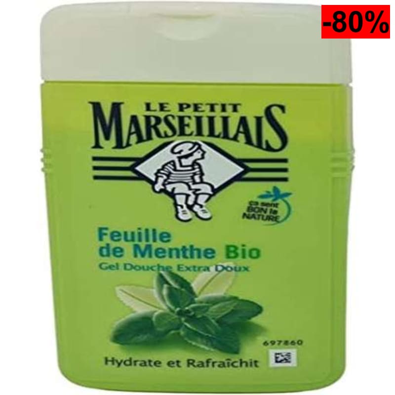 Le Petit Marseillais - Gel de ducha extra suave con hoja de menta, 1 unidad, 250 ml - oferta Amazon