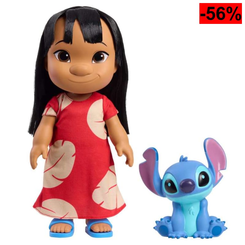 Just Play Muñeca Articulada Lilo & Stitch Disney (Reacondicionado - Como Nuevo) - oferta Amazon