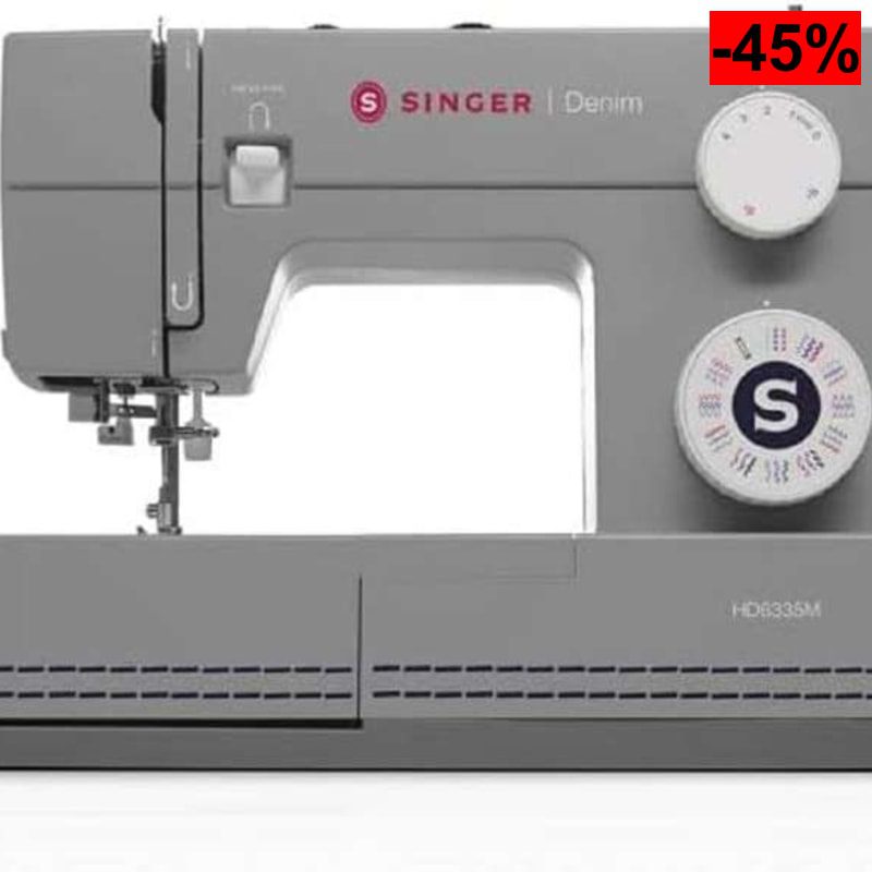 Singer “Heavy Duty Jeans 6335M Denim” - Macchina da cucire a 32 punti con potente motore per - oferta Amazon