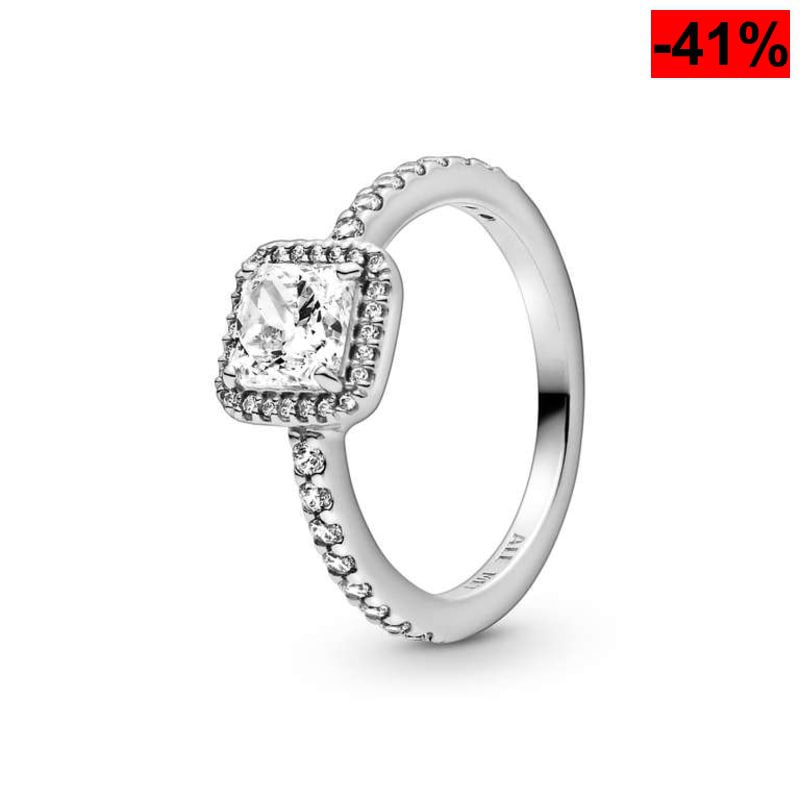 Anillo de Plata con Circonitas PANDORA - oferta Amazon