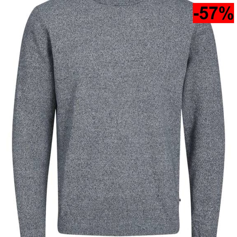 JACK & JONES Sudadera Ligera de Manga Larga Cuello Redondo básica JJEBASIC - oferta Amazon
