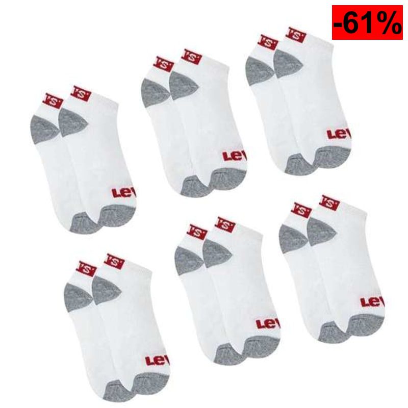 6 Pares Calcetines Niños Levi's - oferta Amazon