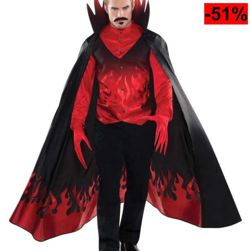 Disfraz de demonio elegante del inframundo - oferta Amazon