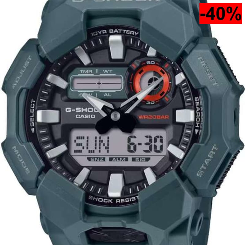 198° - Reloj Casio G-Shock batería de 10 años de duración - oferta Amazon
