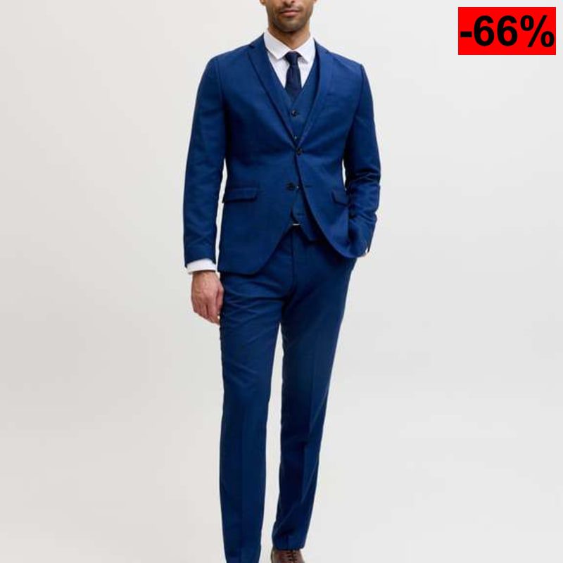Traje JACK & JONES JPRSOLARIS Super Slim Fit (Tallas 48, 50, 54 y 56) - oferta Amazon