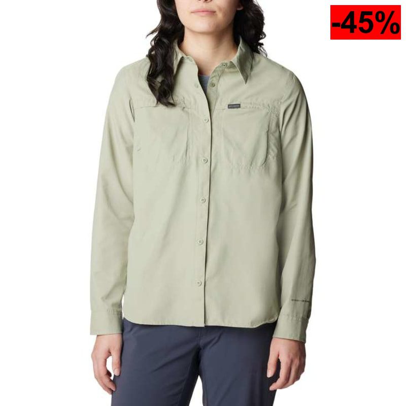 Columbia Camisa De Manga Larga Silver Ridge 3.0Del M al XXL - oferta Amazon