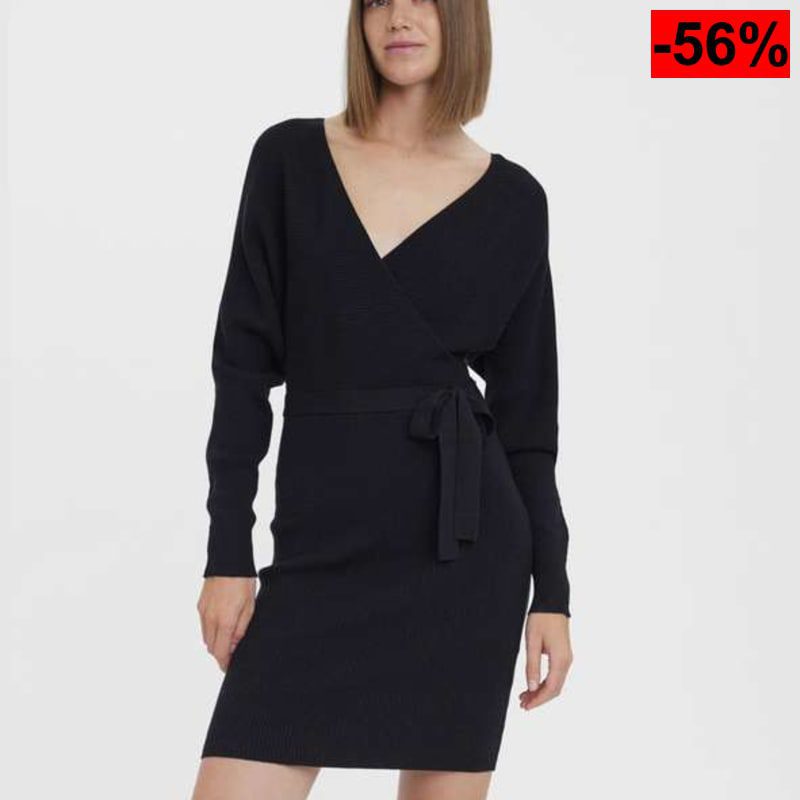 Vero Moda Vestido Vmhollyrem LS con V-Neck para MujerDel XS al XL - oferta Amazon