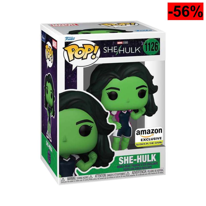 Funko Pop! Vinyl: Marvel: She-Hulk - Exclusiva Amazon - oferta Amazon