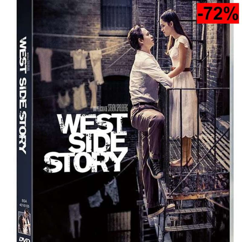 West Side Story, de Steven Spielberg. DVD Disney - oferta Amazon