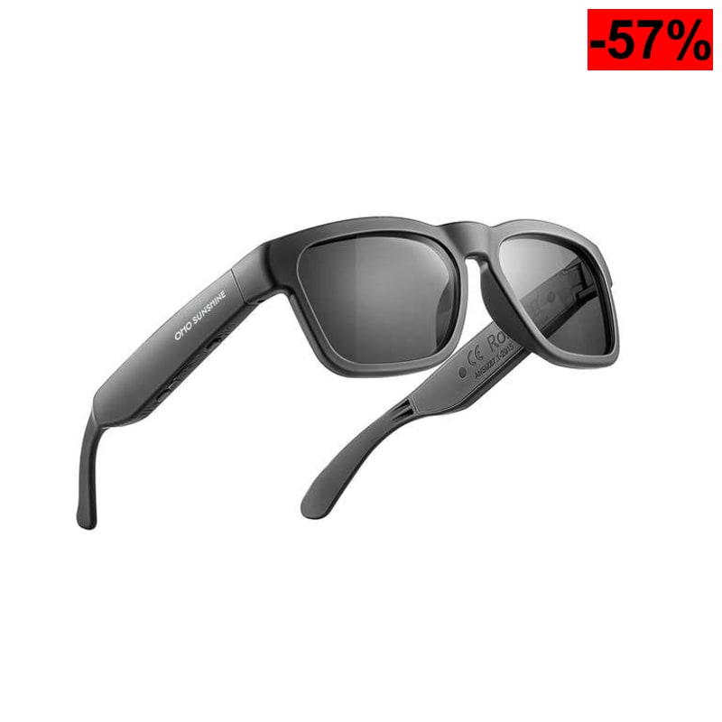Gafas de Sol con Bluetooth para Música, hablar por teléfono y lente polarizada. - oferta Amazon