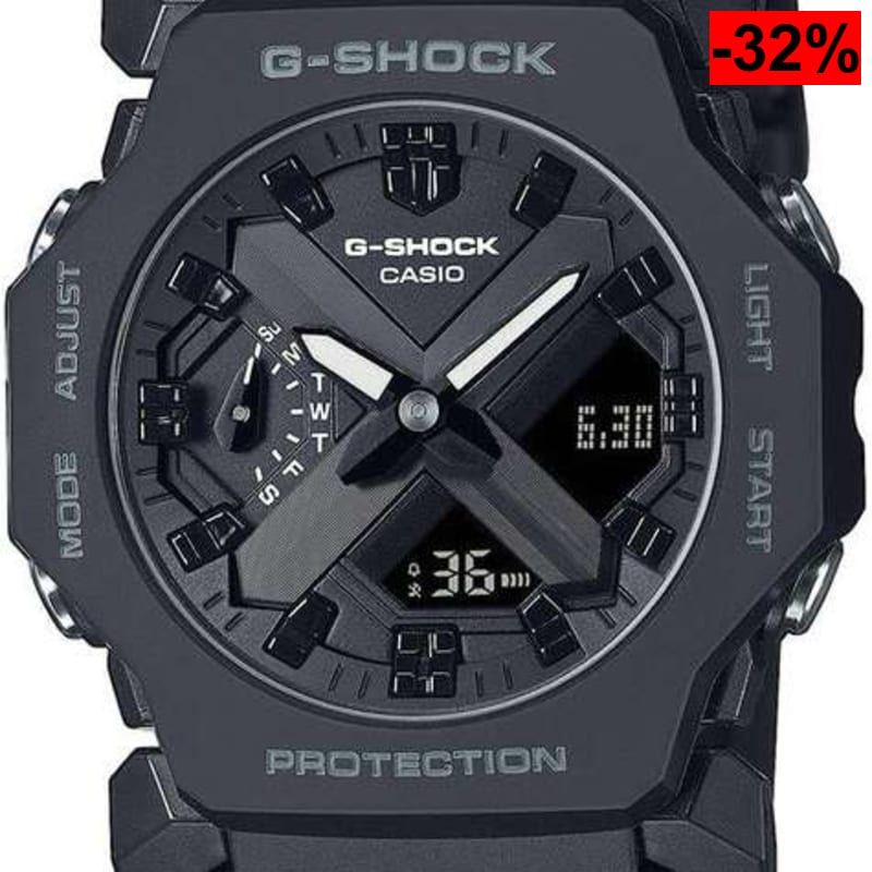 Casio G-Shock GA-2300-1AER – Compacto, ligero y resistente 200m - oferta Amazon