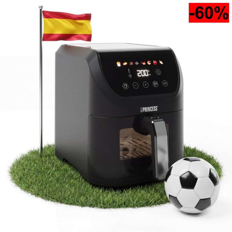 Princess SlimFry Airfryer 8L (Reacondicionado - Como Nuevo) - oferta Amazon