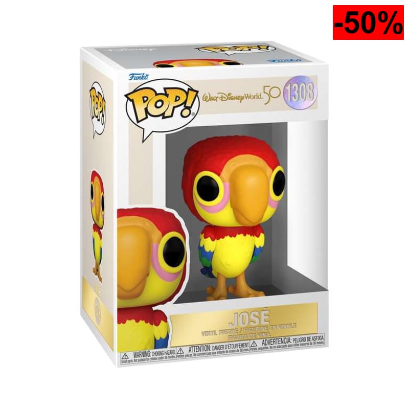Funko Pop! Disney: WDW 50th - Space Mountain - Parrot Jose - oferta Amazon