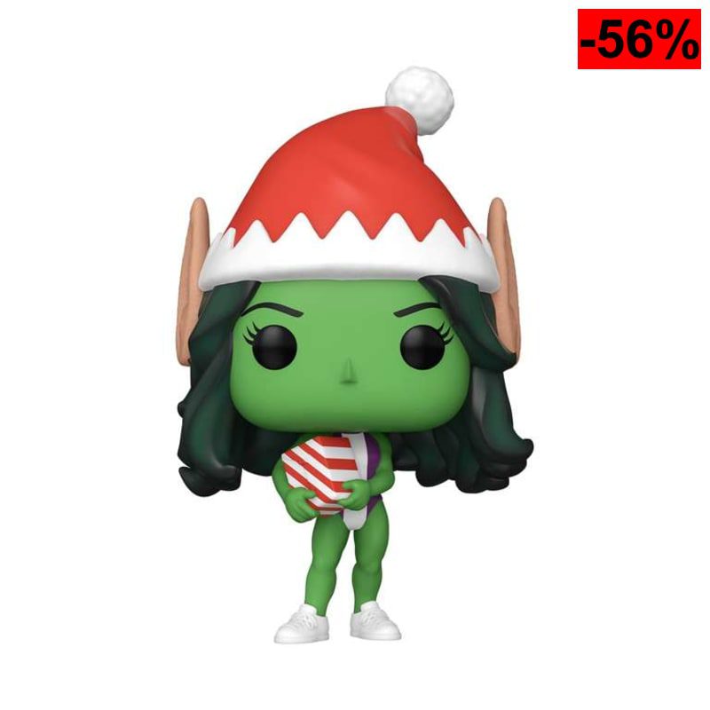 Funko Pop! Marvel: Navidad - She-Hulk - - oferta Amazon