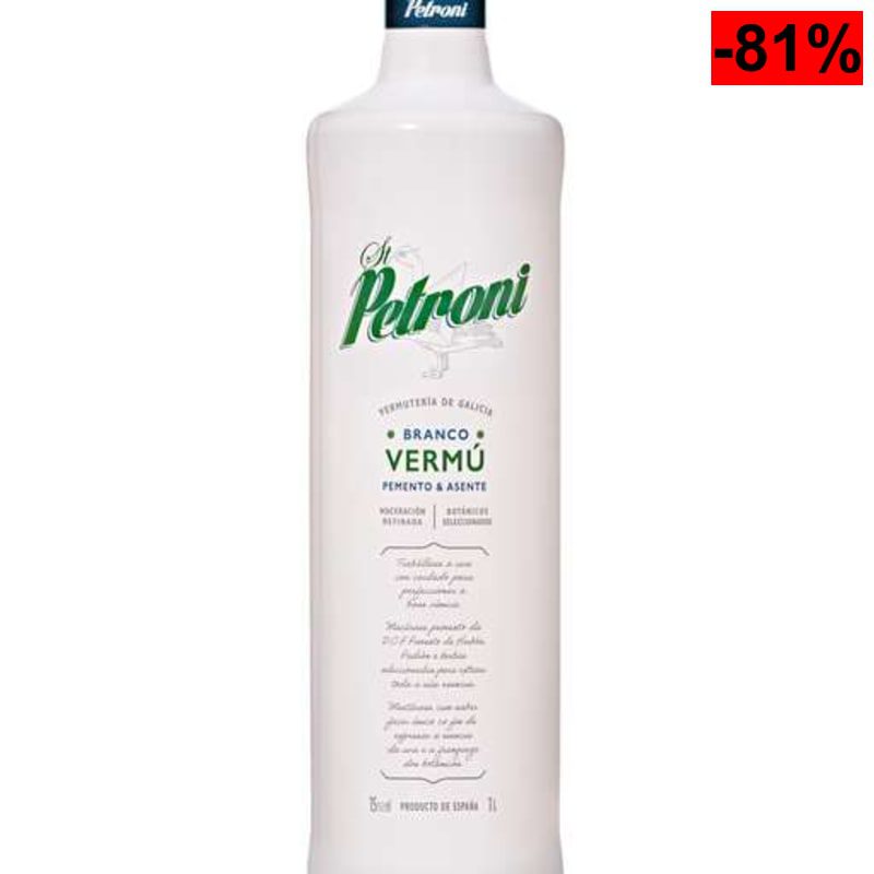 St Petroni Branco Vermú Blanco - 1 L (Amazon Fresh Terrassa) - oferta Amazon