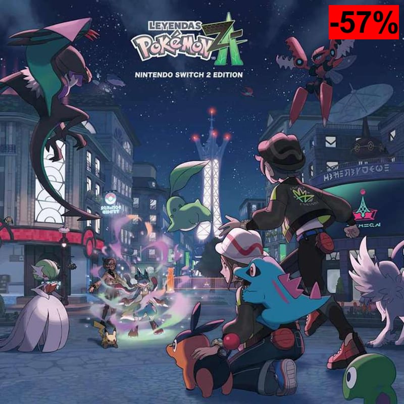 Pokemon Leyendas ZA Nintendo Switch 2 Físico | Mejora de Switch 1 físico (compra de mejora en JP) - oferta Amazon