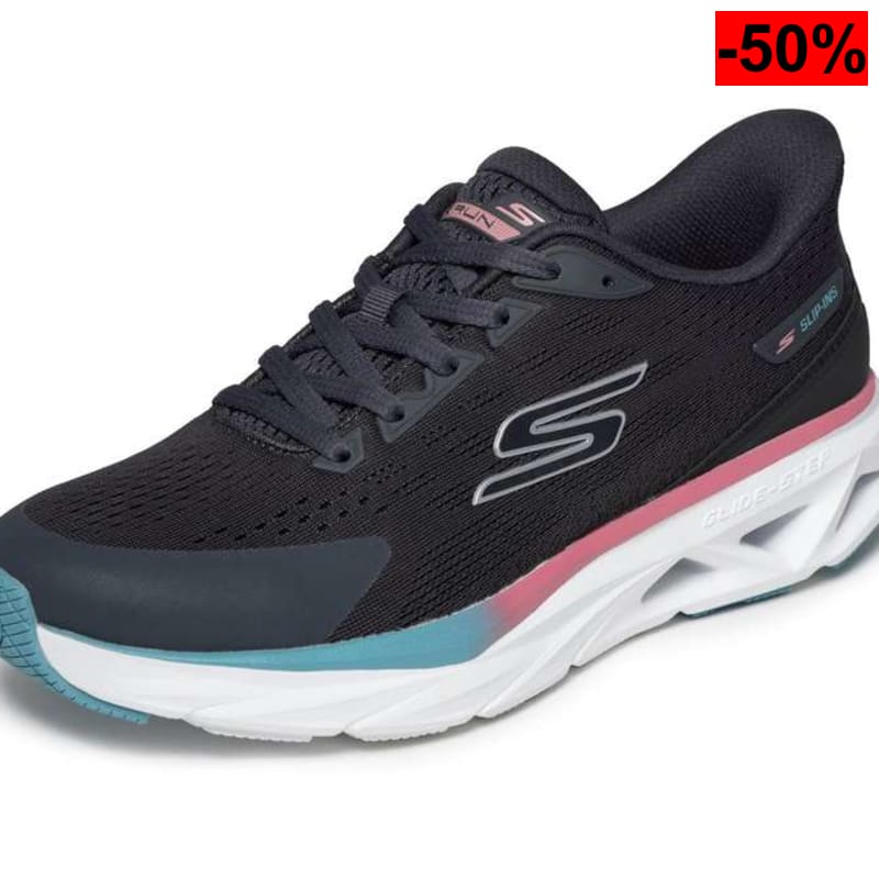 Skechers Mujer Glide-Step Vortex Slip-In Entrenador - oferta Amazon