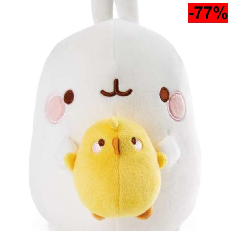 NICI eluche Molang con PIU PIU 24cm en Embalaje de Regalo - oferta Amazon