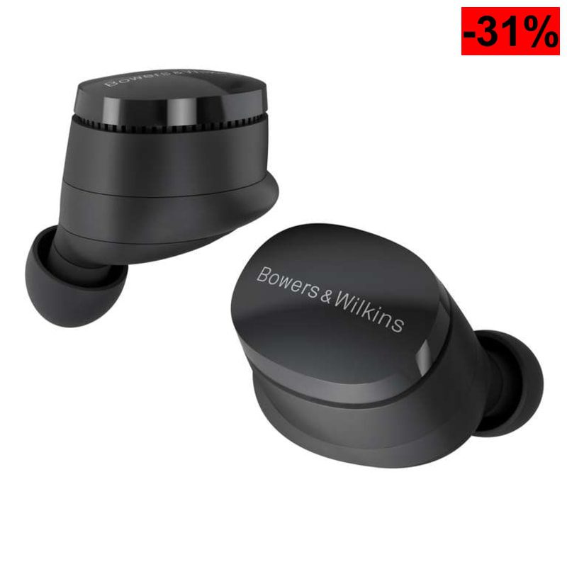 Bowers & Wilkins Pi6 Auriculares inalámbricos True Wireless con Bluetooth, aptX, cancelación de Ruido Activa y micrófonos Integrados - oferta Amazon