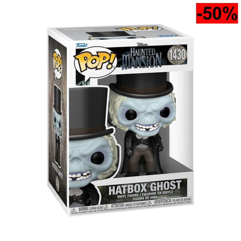 Funko Pop! Disney: The Haunted Mansion - Hatbox Ghost - oferta Amazon
