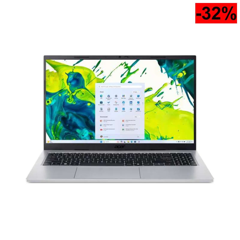 acer Aspire Go 15 Portátil - Intel Core 5 120U, 32GB RAM DDR4, 1TB NVMe SSD, 15'6" FHD, Intel Graphics, Windows 11 - oferta Amazon