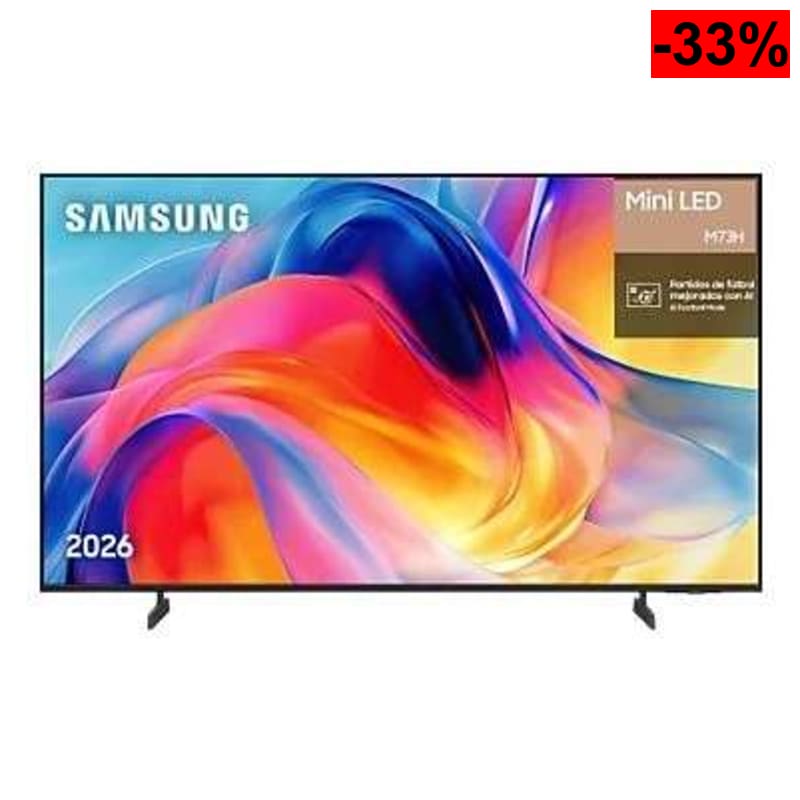 Samsung Mini LED 55" TU55M73H: 4K UHD, 120Hz, Mini LED Processor 4K, AI Football Mode, Tizen OS, Wi-Fi, Bluetooth - Televisión - oferta Amazon