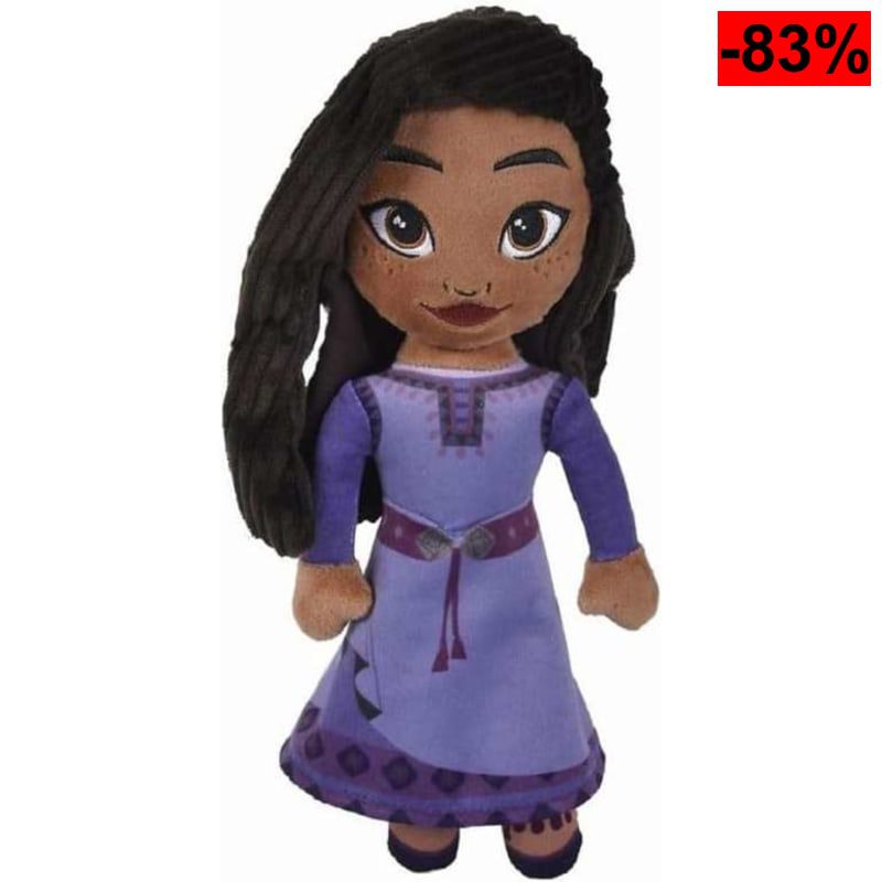 Peluche Disney Wish - Princesa ASHA- 30cm - oferta Amazon