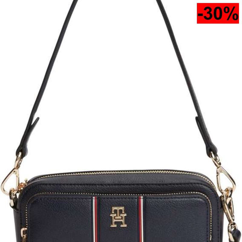 Tommy Hilfiger Bolsa de Cámara Th Daily AW0AW18640, azul, única - oferta Amazon