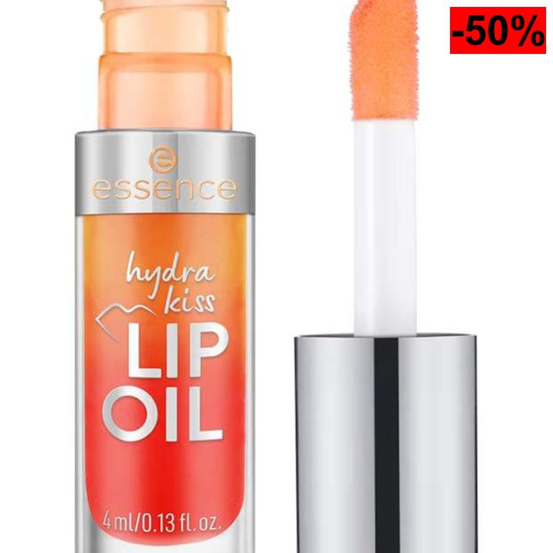 essence ACEITE DE LABIOS hydra kiss brillante hidratante cuidado (4ml) - oferta Amazon