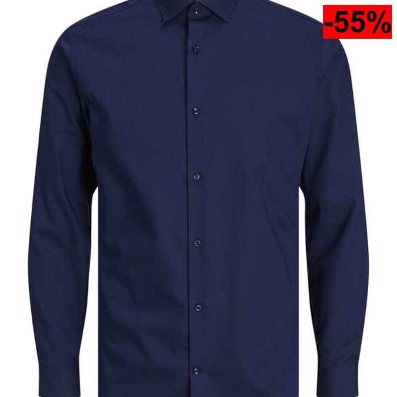 Jack & Jones Jprblaparker Noos - Camiseta de Manga Corta Camisa Hombre - oferta Amazon