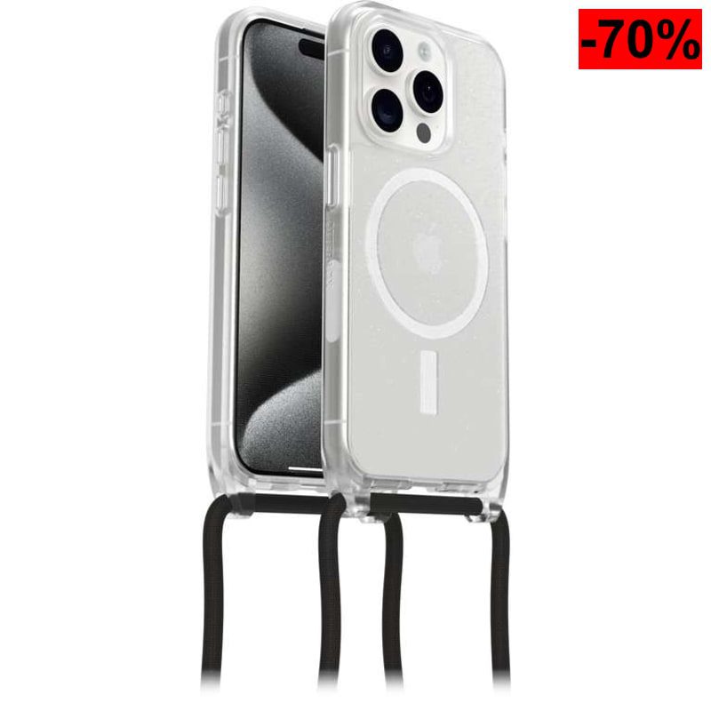 Otterbox Funda React Necklace con MagSafe para iPhone 15 Pro - oferta Amazon