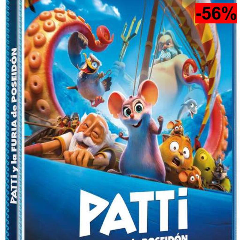 Patti y la Furia de Poseidon (Blu-ray) - oferta Amazon