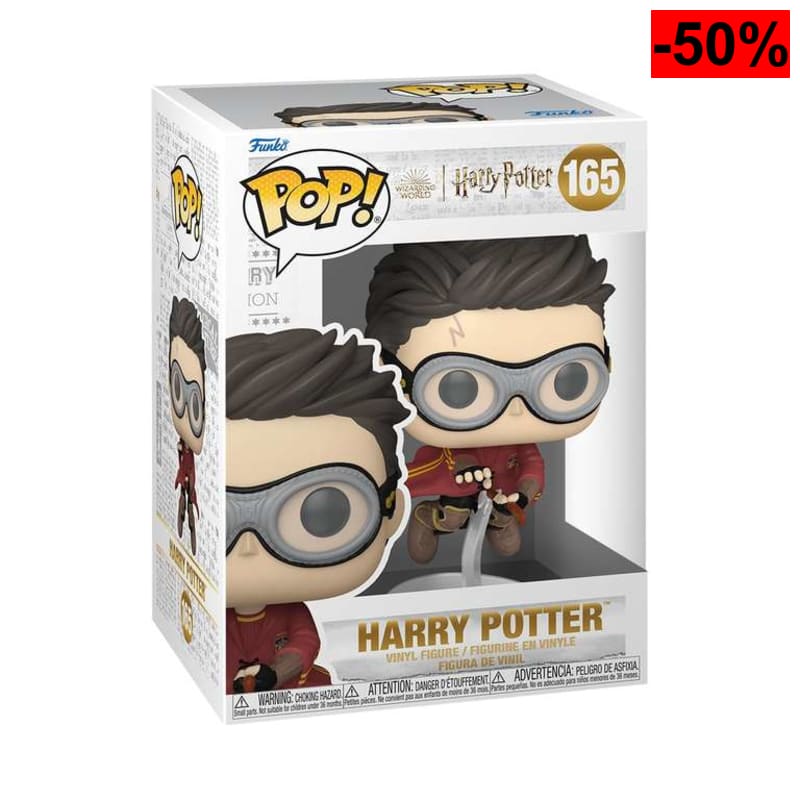 Funko Pop! Movies: Harry Potter Prisoner of Azkaban - Harry with Broom - (Quidditch) - oferta Amazon