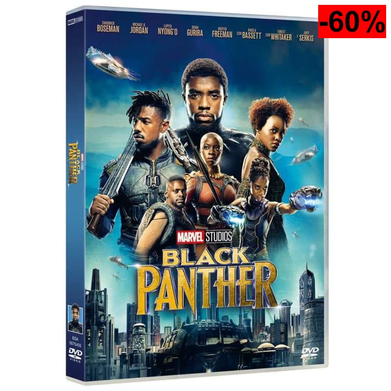 Black Panther DVD - Marvel Studios - oferta Amazon