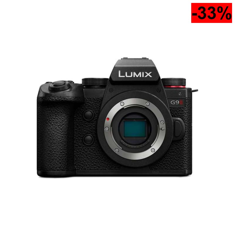 Cuerpo de Cámara Panasonic LUMIX DC-G9II (G9M2) ¡Sensor de 25.2 MP, AF híbrido por fase y video 5.7K! - oferta Amazon