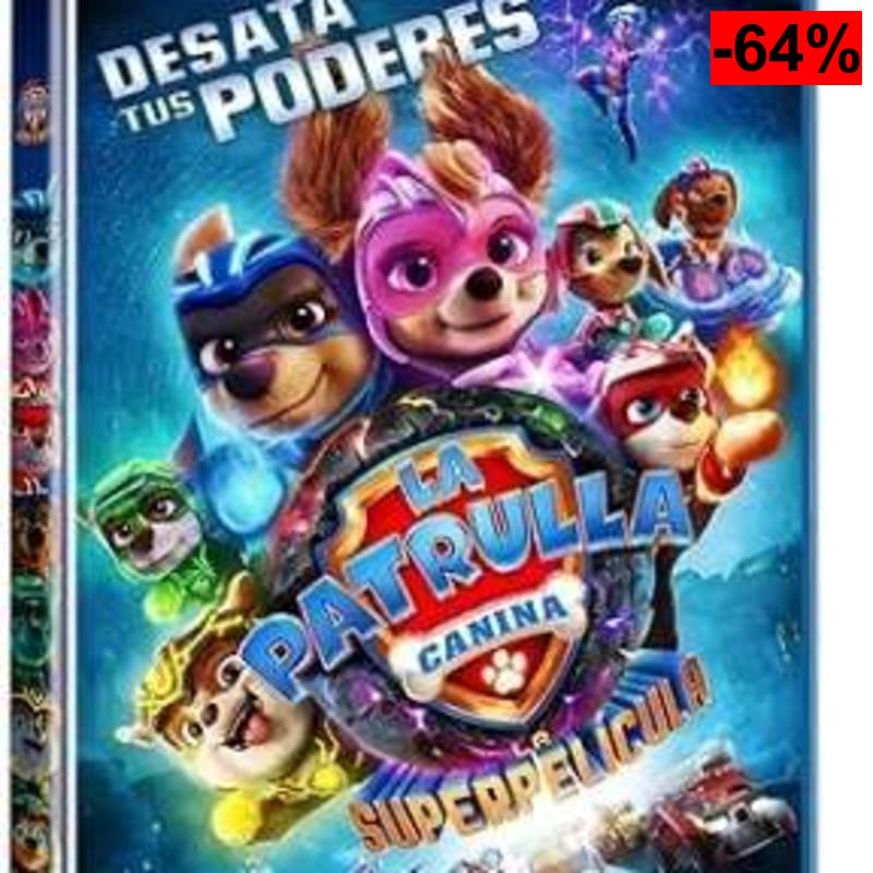 La Patrulla Canina (Paw Patrol) - La Superpelicula (Blu-ray) - oferta Amazon