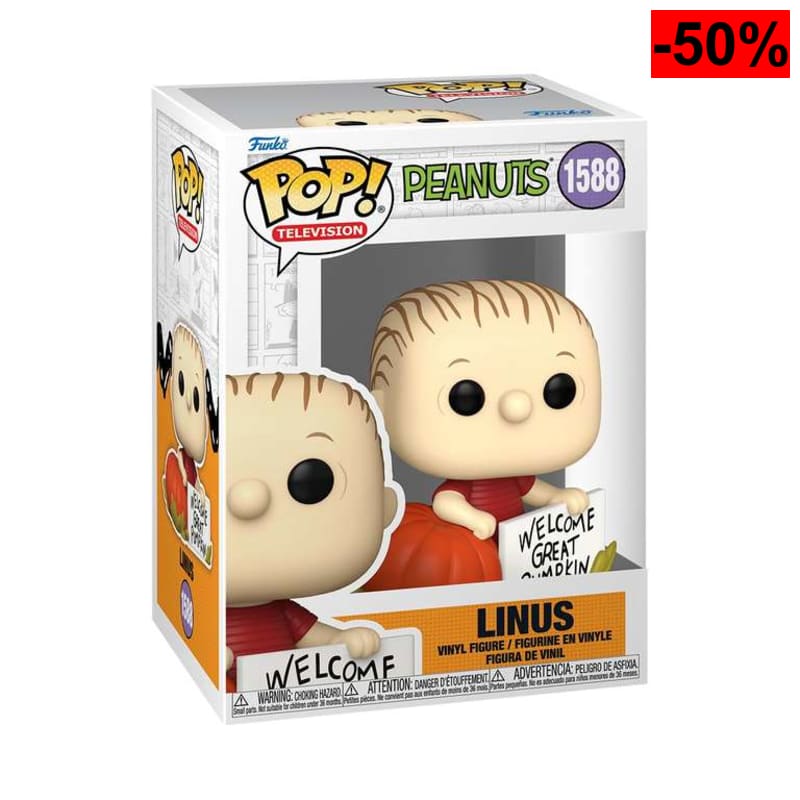 Funko Pop! Movies: ITG PiecesB– Linus Van Pelt - Peanuts TV Specials - oferta Amazon