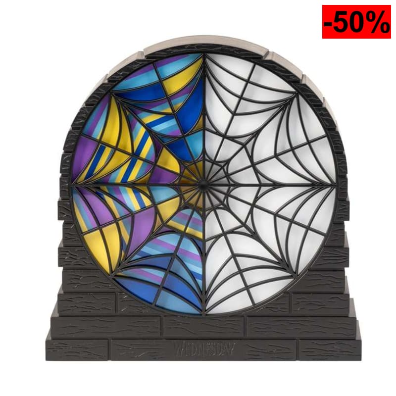 Grupo Erik - Lámpara Escritorio LED Miércoles Addams - 16,7x17cm USB o Pilas - oferta Amazon