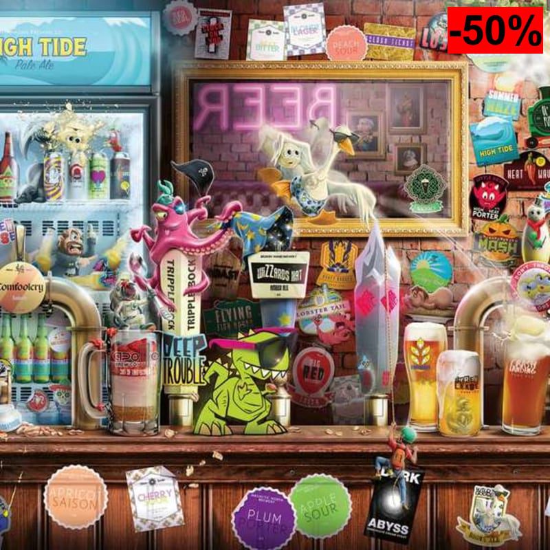 Ravensburger - Puzzle 1500 Piezas Cerveza Artesanal - Mide 80x60cm - oferta Amazon