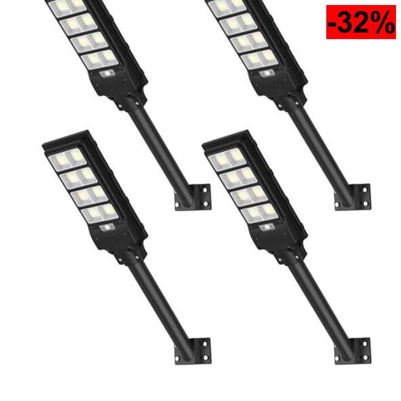 Sararoom Farola Solares Exteriores 400W 50000LM Potente Farola Solar con Sensor de Movimiento 6500K Impermeable Focos Solar Luz de Seguridad - oferta Amazon