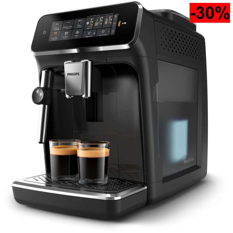 Cafetera Superautomática Philips EP3321/40 (5 Bebidas, Molinillo Cerámico, Táctil, SilentBrew, 1500W, 15 bar) - oferta Amazon