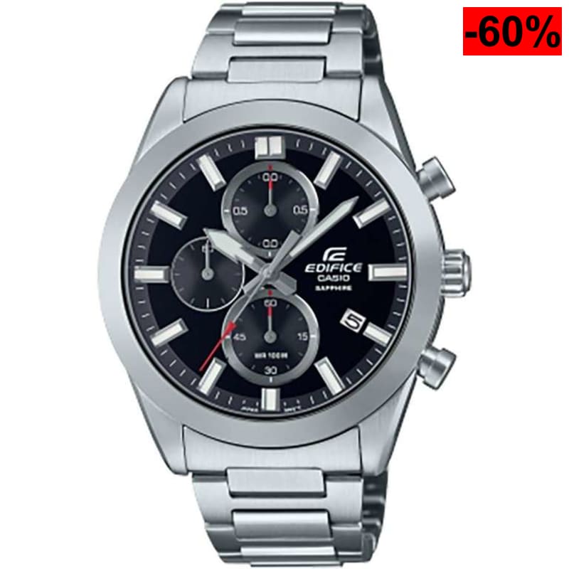 221° - Reloj Casio Edifice cronógrafo deportivo con cristal de zafiro - oferta Amazon