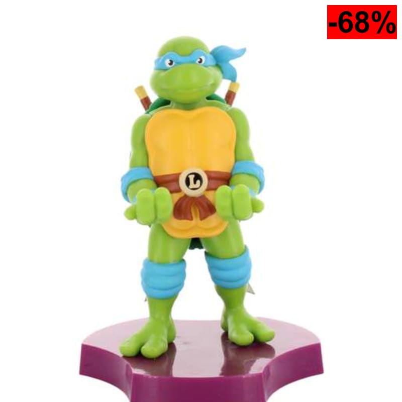 Cable Guys Minis Teenage Mutant Ninja Turtles Leonardo Soporte Movil y Auriculares In Ear - Soporte - oferta Amazon