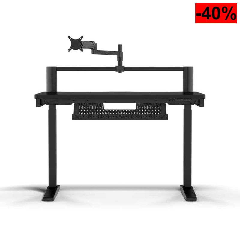 Corsair Platform:4 Elevate – 120 cm x 76 cm, Altura Ajustable, Escritorio Electrico de Pie - oferta Amazon