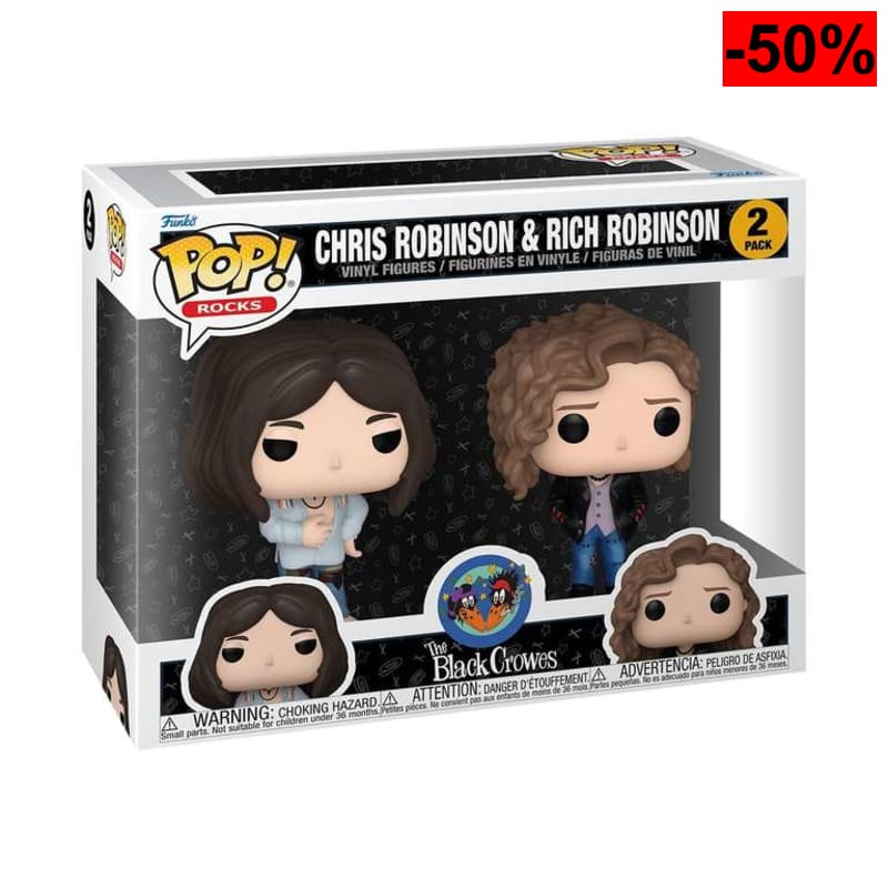 Funko Pop! Rocks: The Black Crowes 2PK - Chris Robinson - oferta Amazon
